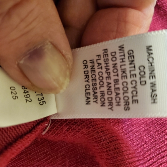 Cupio Raspberry Monk Neckline Top - Picture 11 of 11